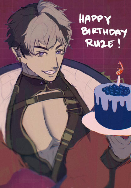 colored sketch portrait